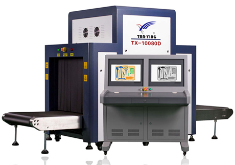 行李檢查X光機，為交通安全保駕護航。